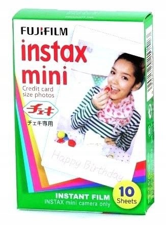 Fujifilm ColorFilm Instax Mini Glossy (10/PK) wkła