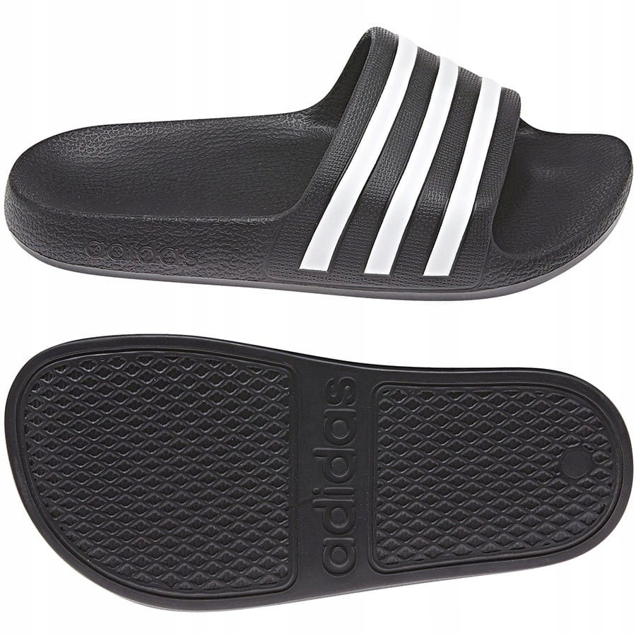 Klapki adidas Adilette Aqua K F35556 - CZARNY; 29