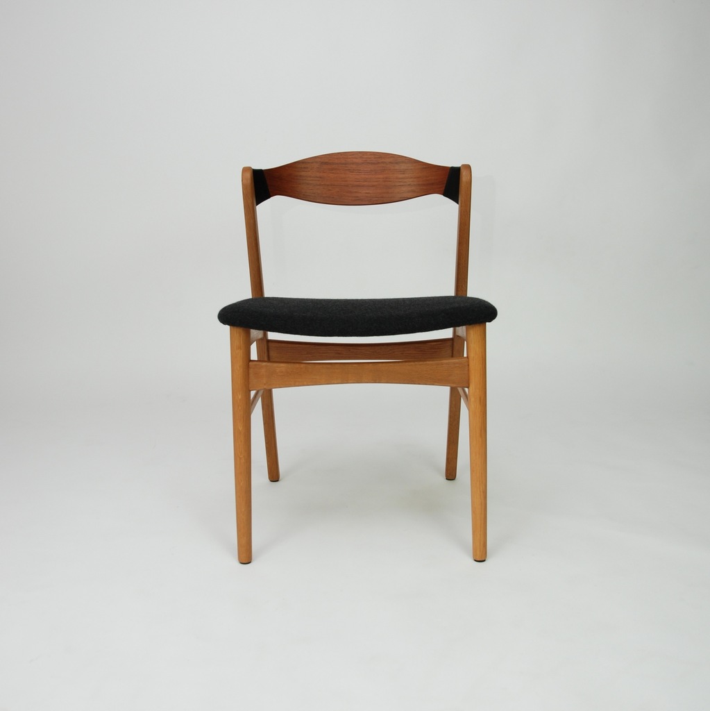 4 x Krzesło krzesła dębowo - tekowe DANISH MODERN lata 60