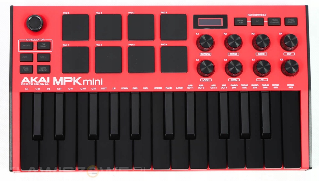 AKAI MPK MINI 3 BLACK - Mini klawiatura sterująca