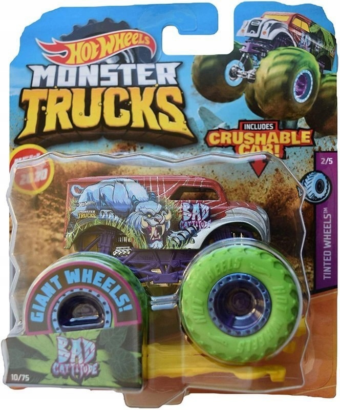 Hot Weels Monster Trucks - Bad Cattitude