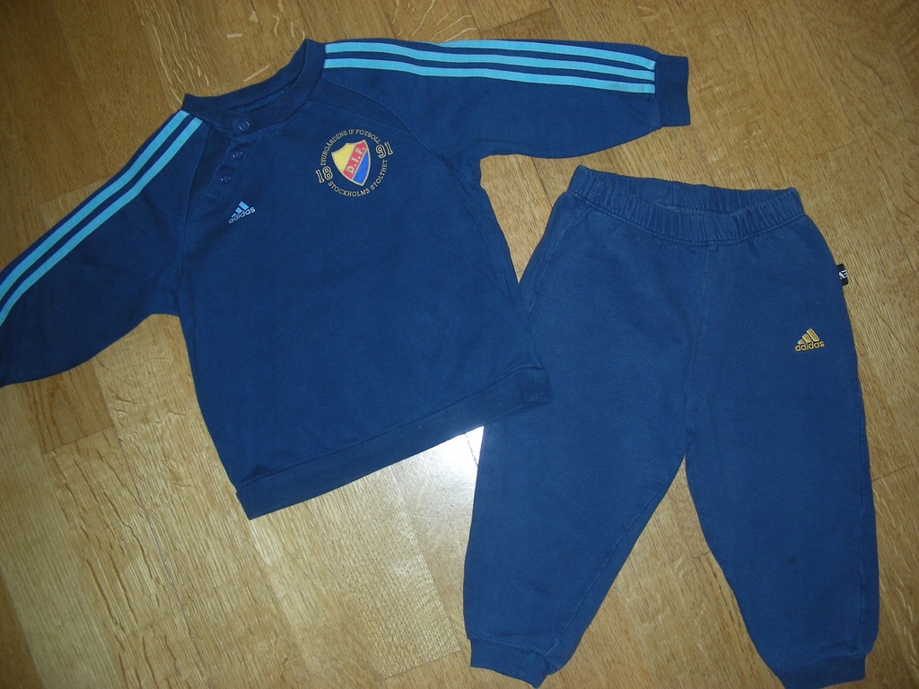 Adidas Dresy Spodnie + Bluza rozm 80