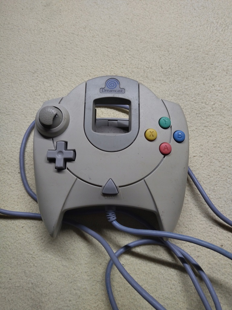 Kontroler do konsoli Sega Dreamcast szary