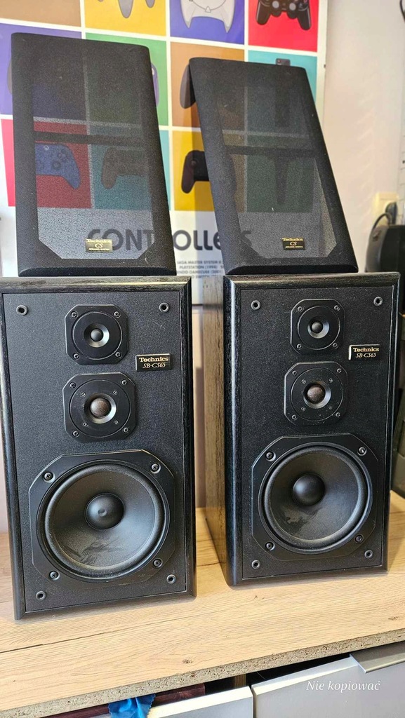 Kolumny głośnikowe Technics SB-CS65 czarne para