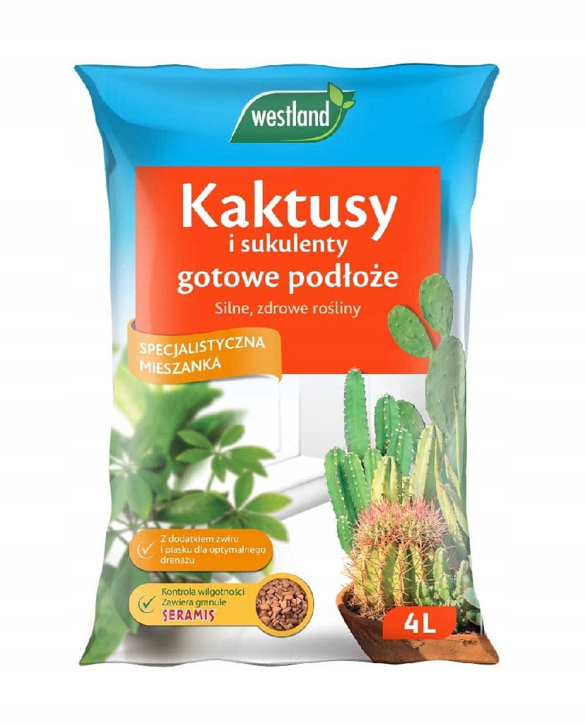 Westland Podłoże do kaktusów i sukulentów 4 L