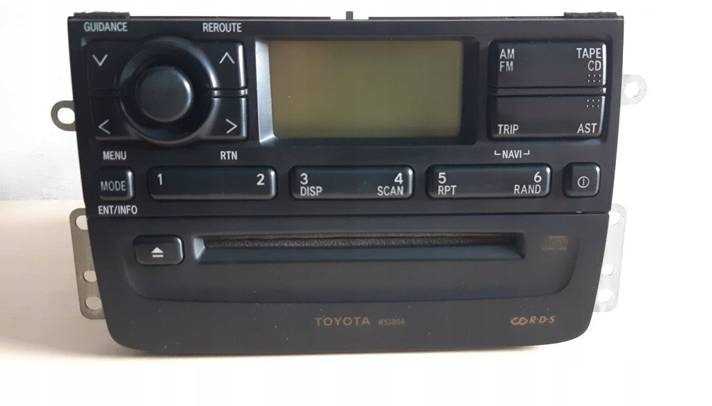 RADIO FABRYCZNE CD + WYŚWIETLACZ TOYOTA AVENSIS T22 1997-2003