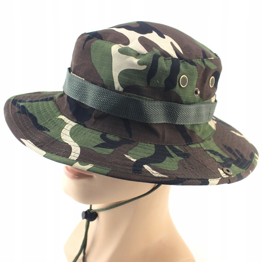 Camouflage Tactical Cap Military Boonie Hat US Arm