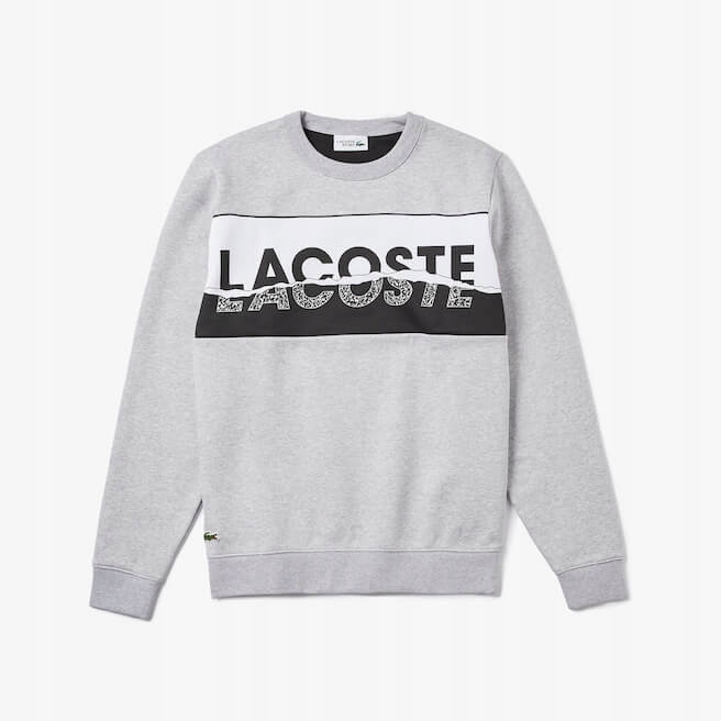 Lacoste SPORT Graphic Print Fleece Sweatshirt S