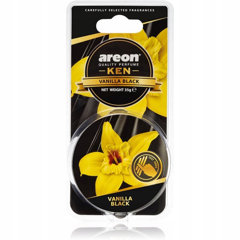 Areon Ken Vanilla Black zapach do samochodu 30 g