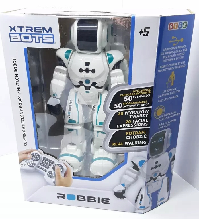 ROBOT ZDALNIE STEROWANY ROBBIE BOT-XTREM BOTS