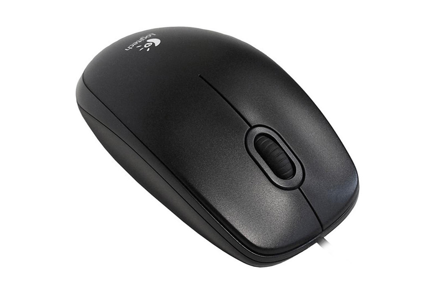 Купить Проводная мышь Logitech B100 черная USB 800 DPI: отзывы, фото, характеристики в интерне-магазине Aredi.ru