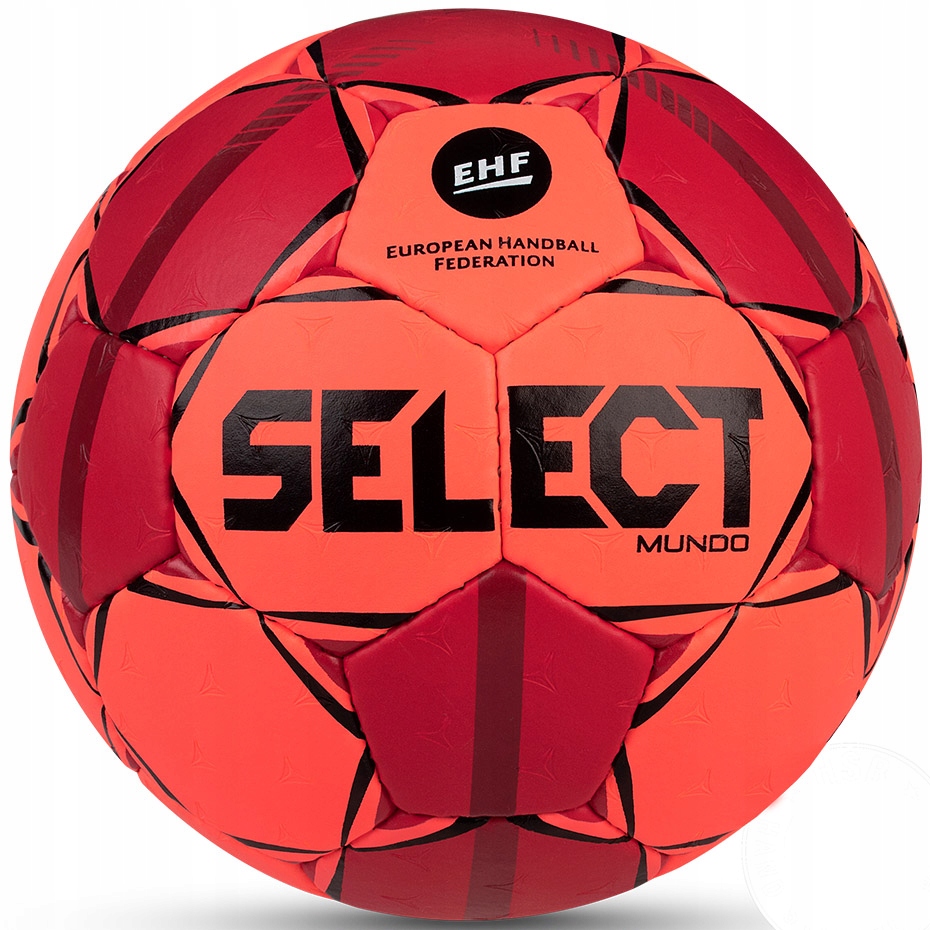 Piłka ręczna Select Mundo 2 czerwono-pomarańczowa
