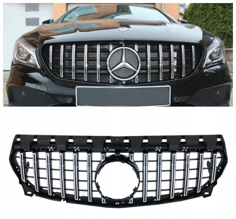 ATRAPA GRILL MERCEDES CLA W117 PANAMERICANA AMG GT