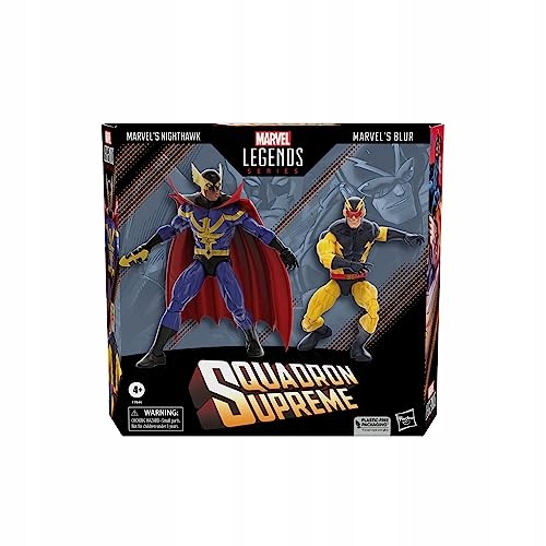Hasbro Marvel Legends Series Marvel's Nighthawk and Marvel's Blur, 2-Pack o