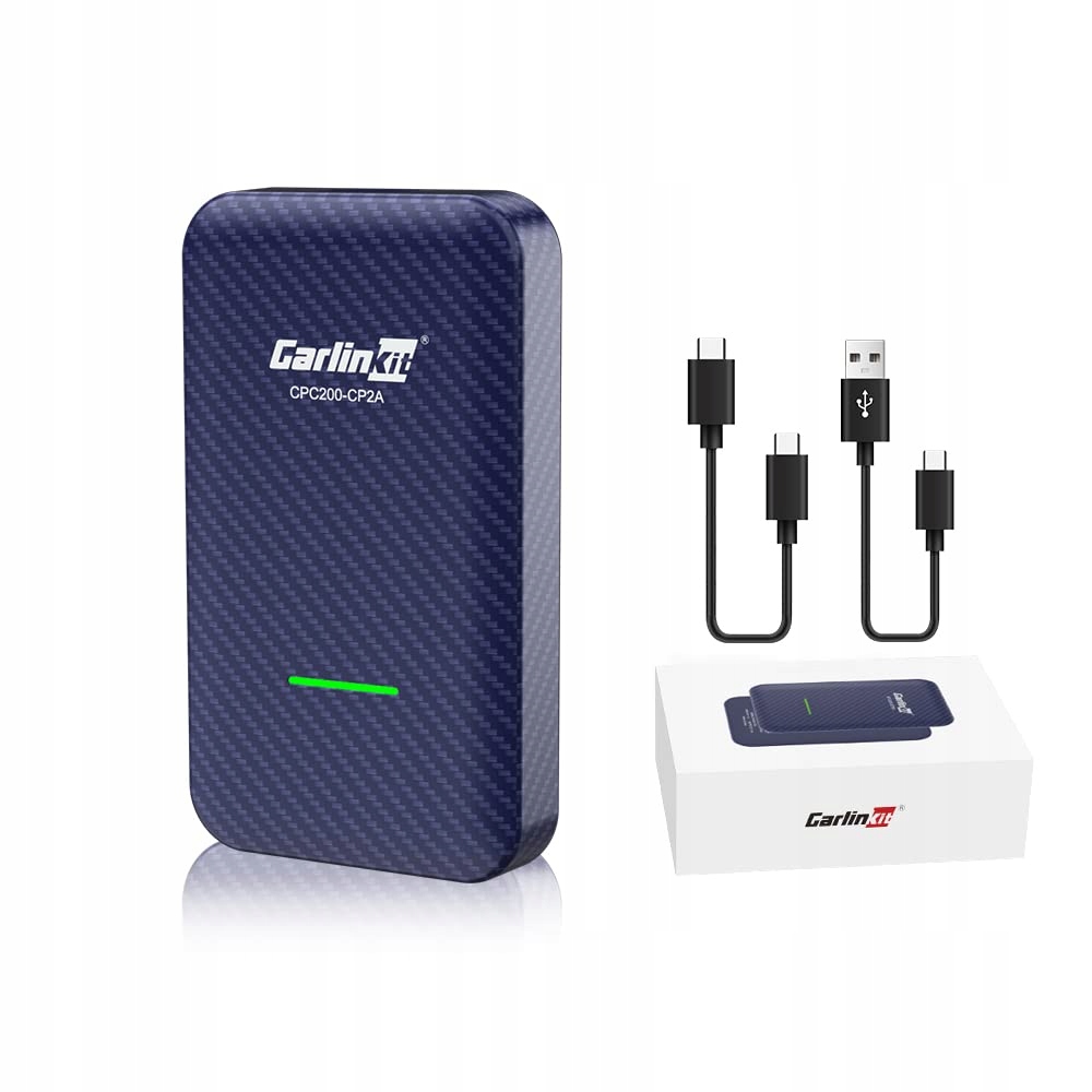 Carlinkit 4.0 bezprzewodowy adapter Apple CarPlay & Android Auto 2 w 1