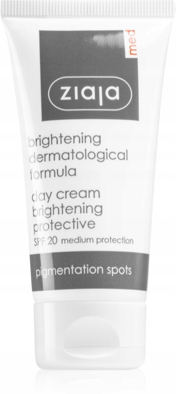 Ziaja Med Kuracja Wybielająca krem wybielający ochronny na dzień ochrona śr
