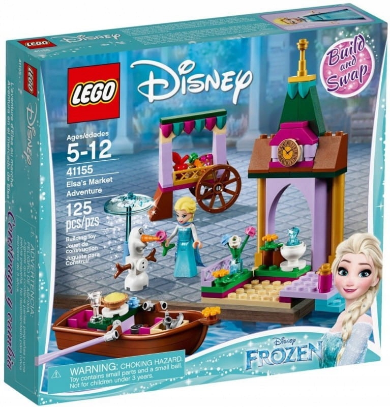 Disney Princess Przygoda Elzy na targu LEGO klocki