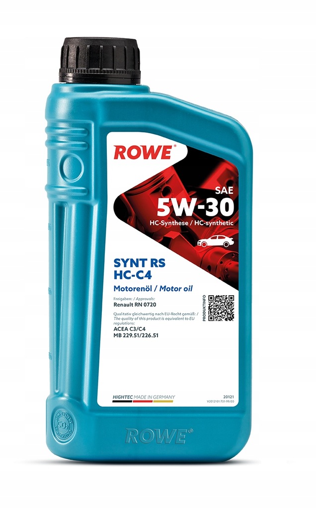 ROWE HIGHTEC SYNT RS HC-C4 5W30 1L