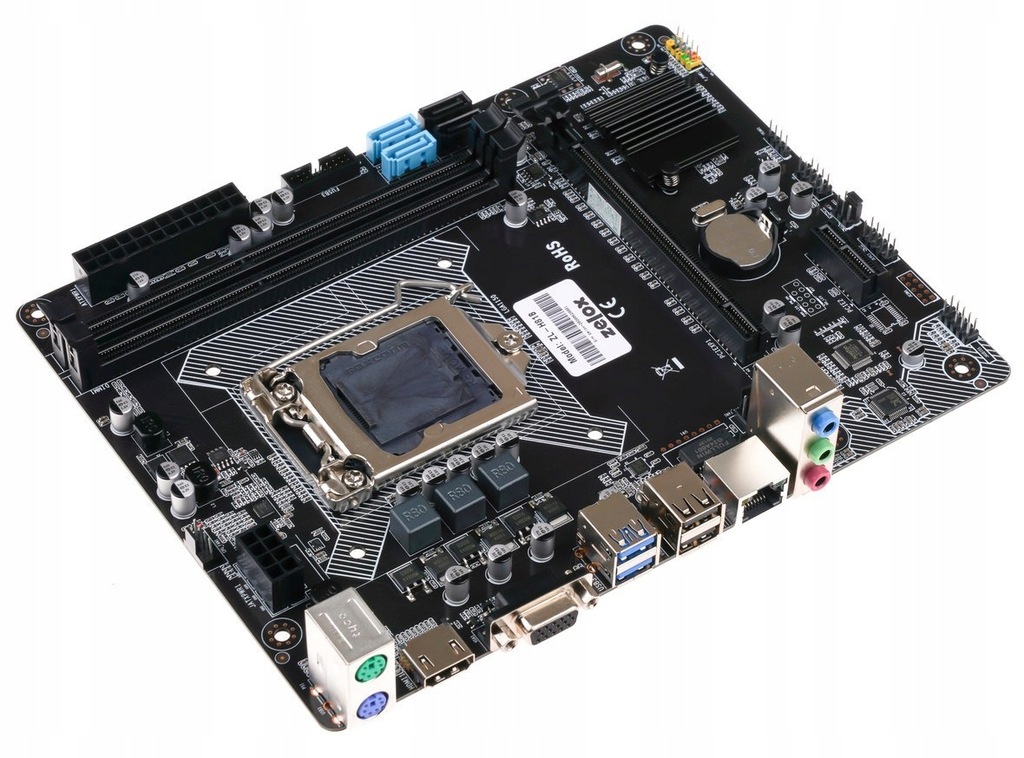 Купить МАТЕРИНСКАЯ ПЛАТА ZELOX ZL-H81B LGA1150 HDMI USB3.0: отзывы, фото, характеристики в интерне-магазине Aredi.ru