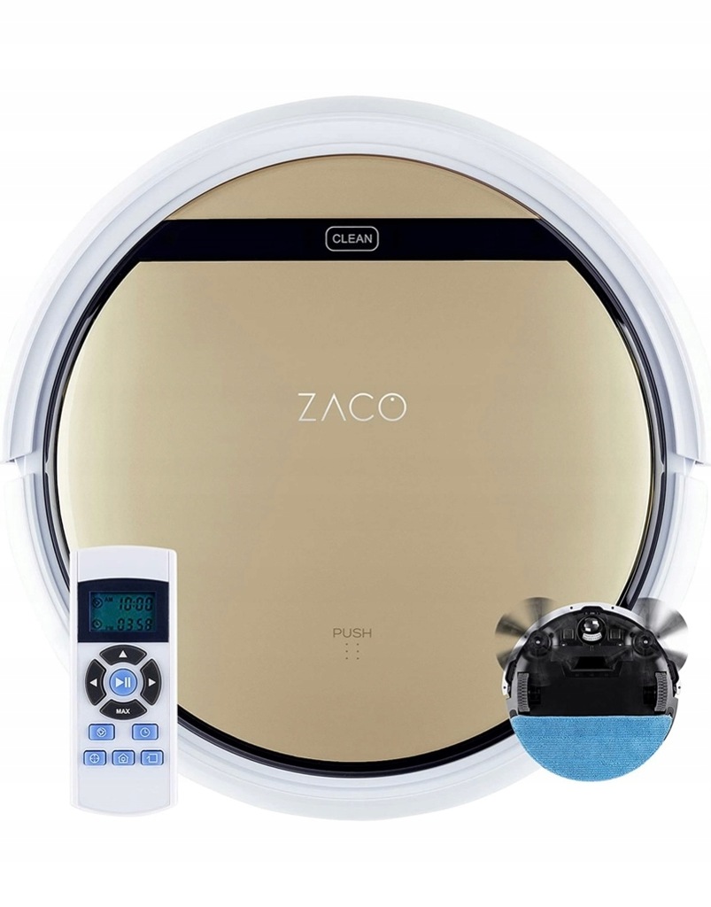 Robot sprzątający Zaco V5s Pro irobot samojezdny 12481969635