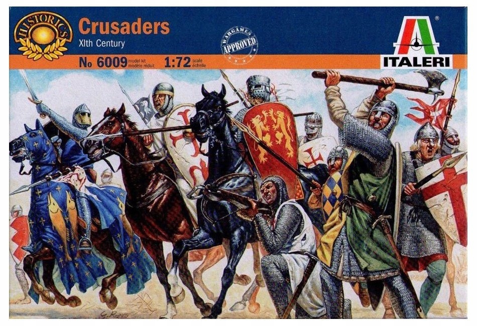 ITALERI CRUSADERS - THE KNIGHTS 6009 1:72
