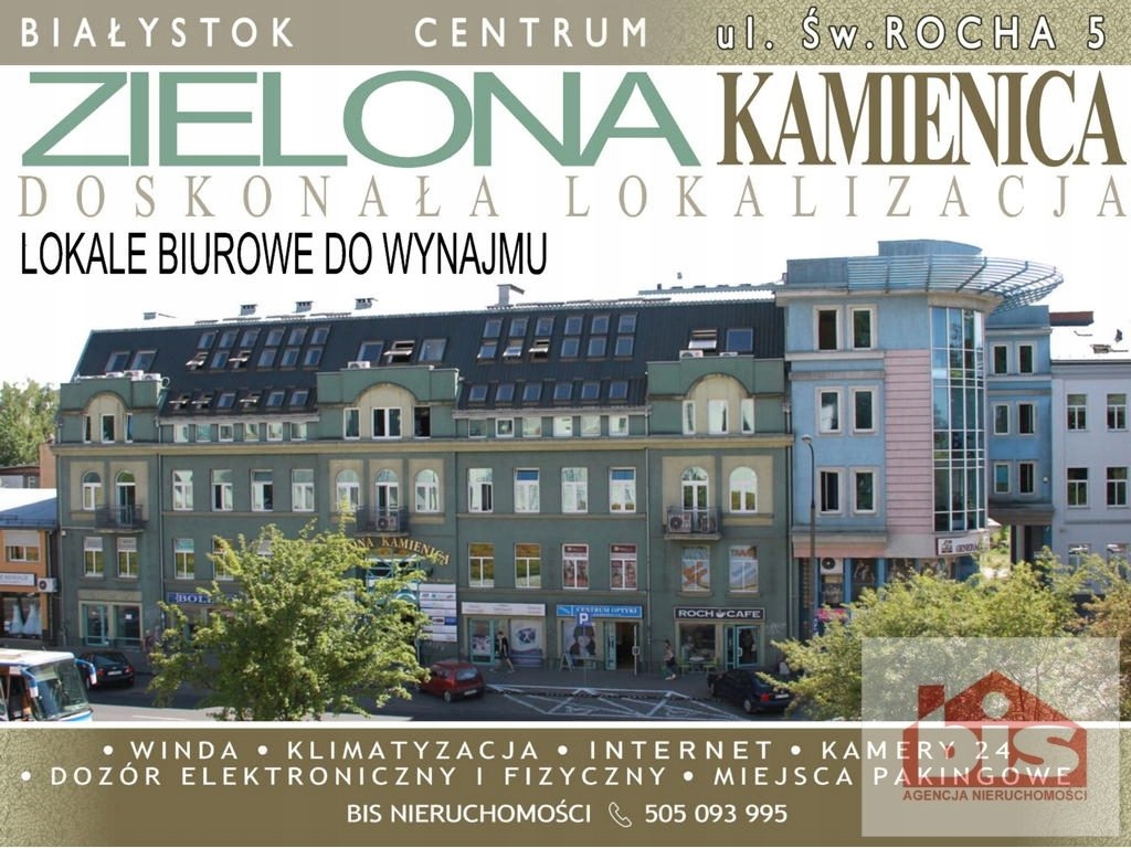 Biurowiec, Białystok, Centrum, 32 m²