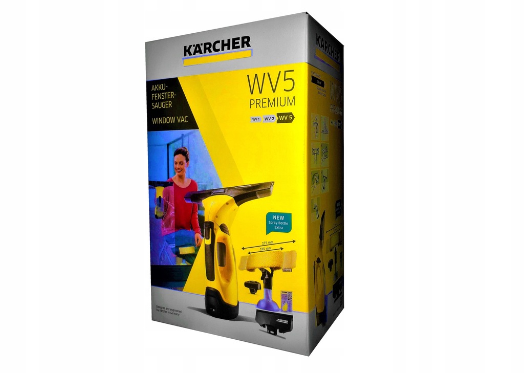 Купить СТЕКОНОМОЙКА KARCHER WV5 PREMIUM В ПОДАРОК ​​XXL: отзывы, фото, характеристики в интерне-магазине Aredi.ru