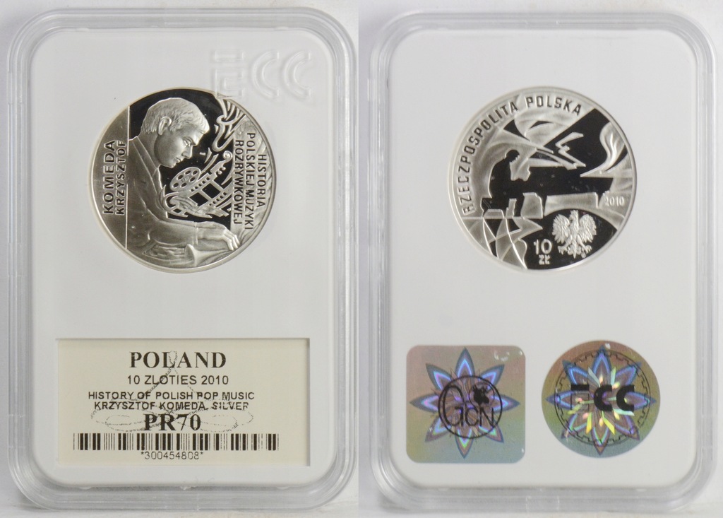 CG. 10 ZŁOTYCH 2010 KRZYSZTOF KOMEDA - KOŁO PR70 22.02