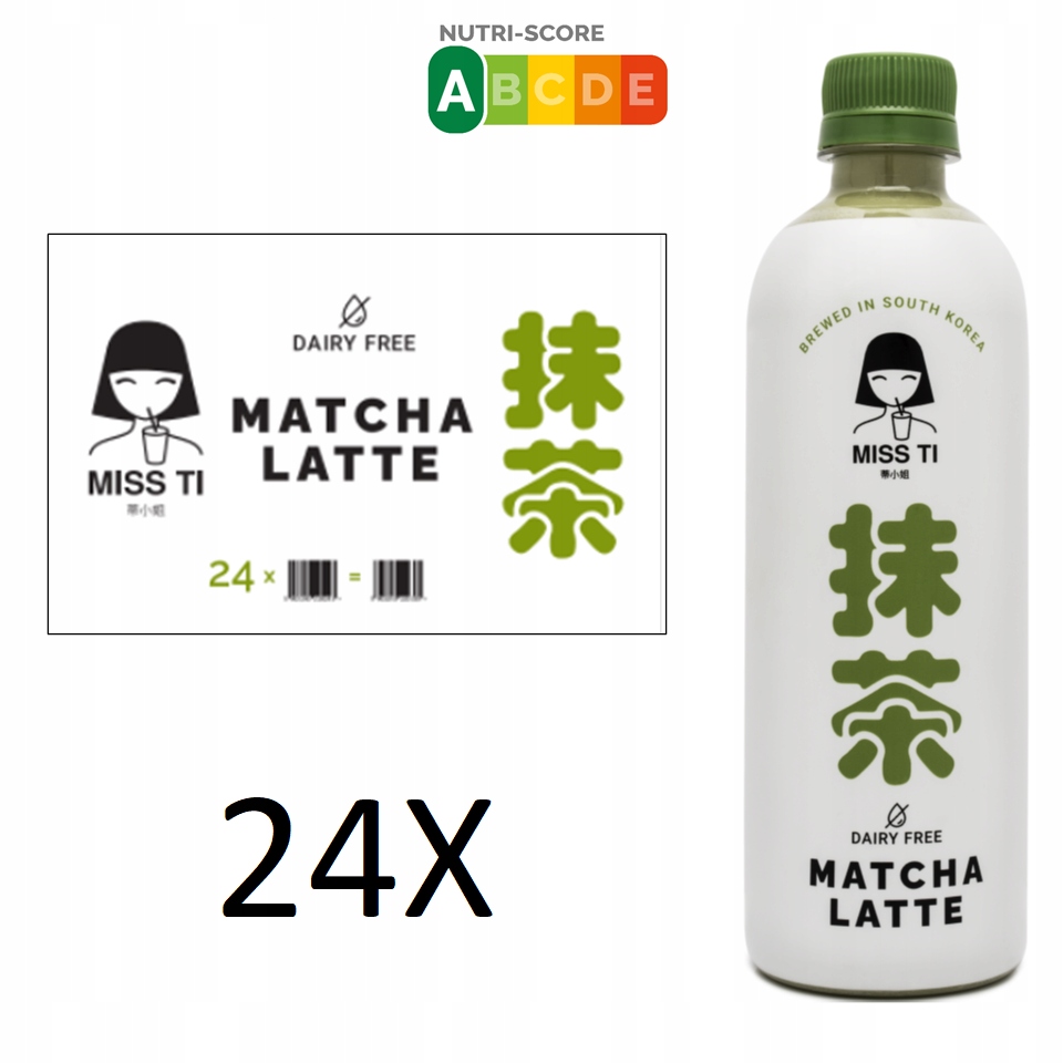 MISS TI MATCHA LATTE karton 24 X 500 ml