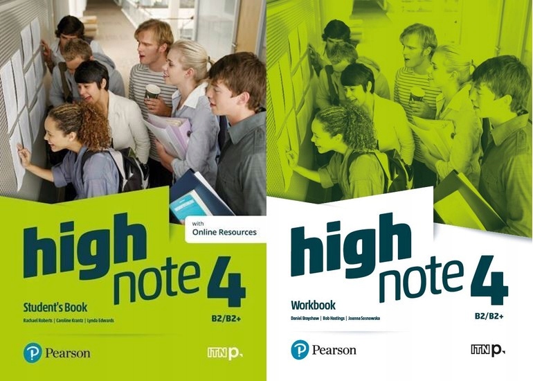 High Note 4 podręcznik z kodem + ćwiczenia KOMPLET