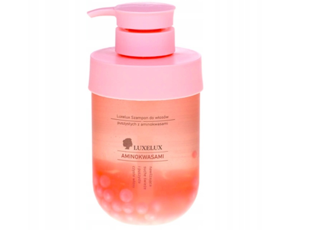 Szampon do włosów puszystych 500 ml Luxelux - aminokwasy