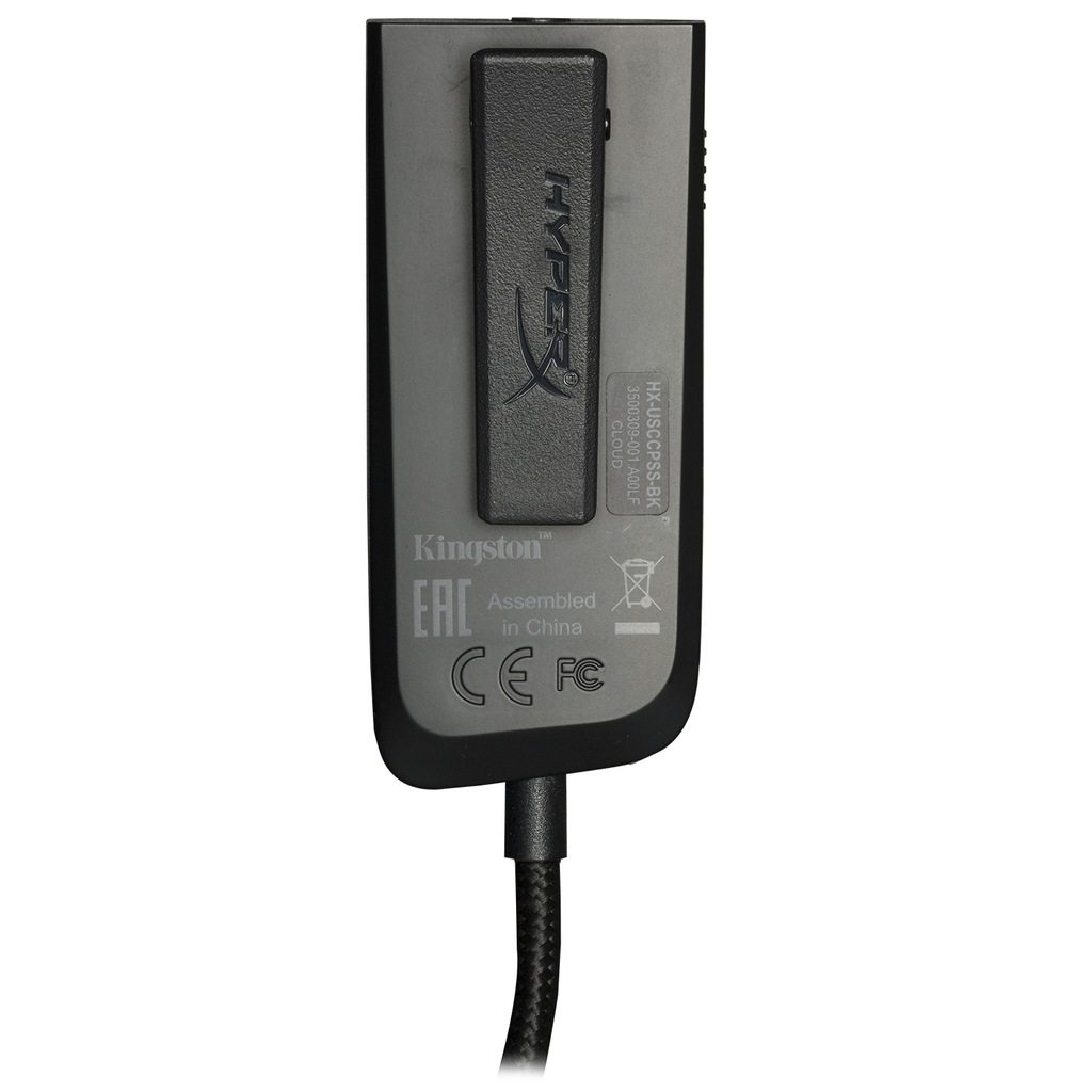 Karta dźwiękowa do słuchawek do komputera HyperX dźwięk 7.1 USB do 3.5mm