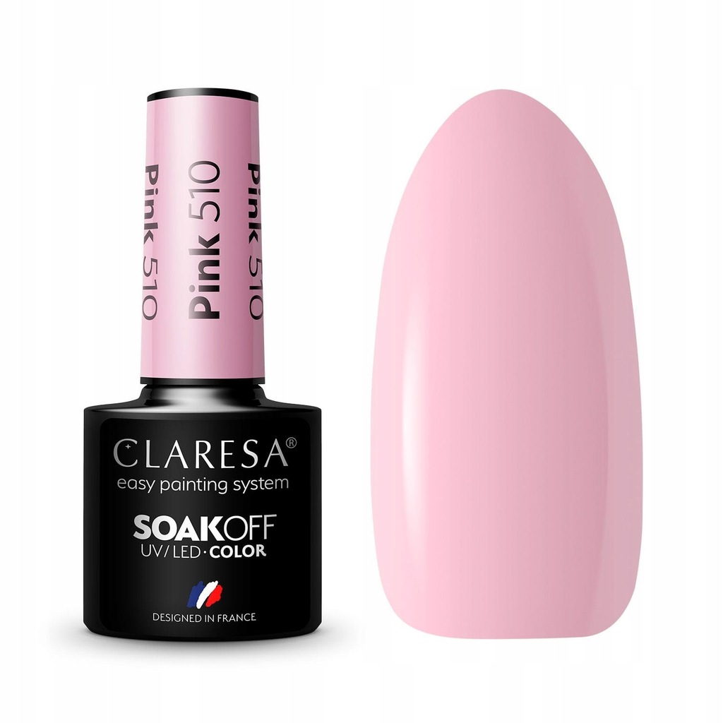 Claresa Hybrydowy Pink 510 różowe hybrydowe BLASZ
