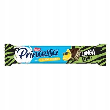 Princessa Longa Zebra smak cytrynowo-limonkowy 37g