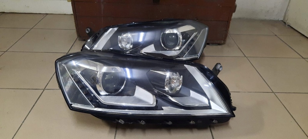 VW PASSAT B7 XENON R19 CAŁE KOMPLET LAMP !!!