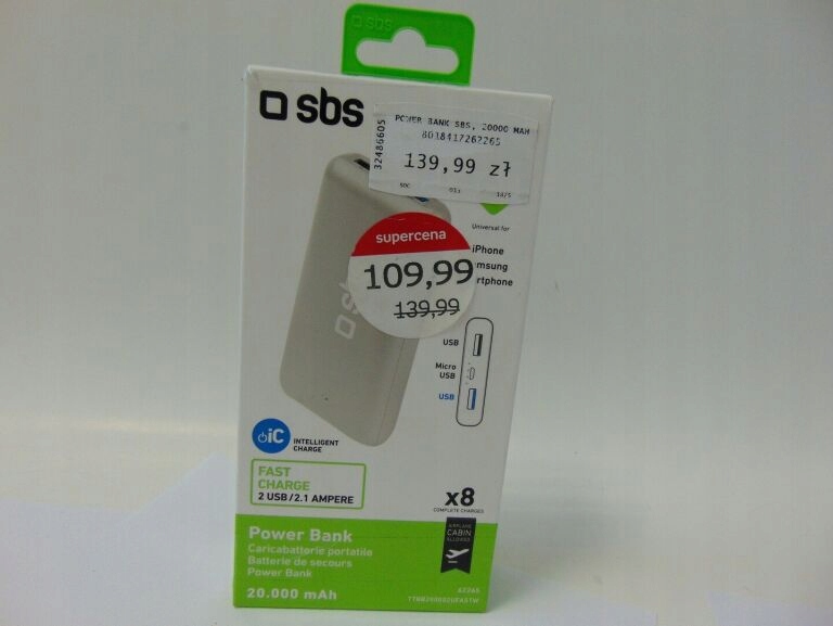 POWERBANK OSBS 20,000 MAH