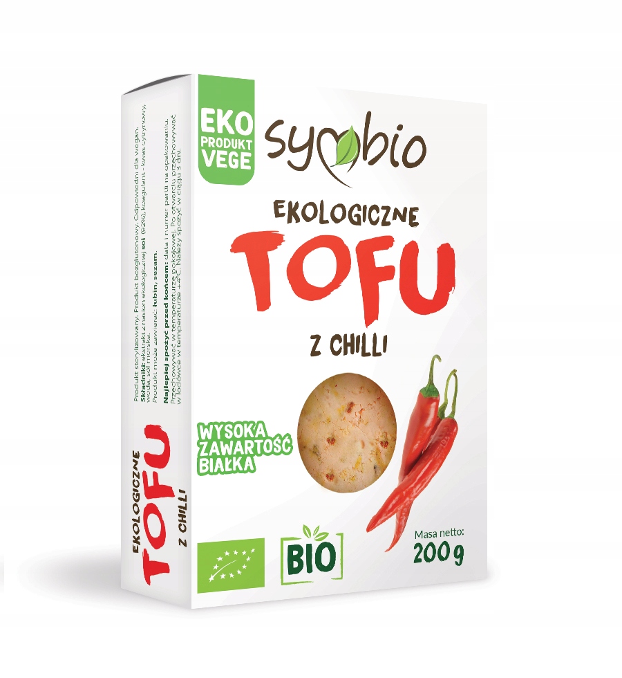 EKOLOGICZNE TOFU z chilli BIO 200g niechłodnicze 11688608416