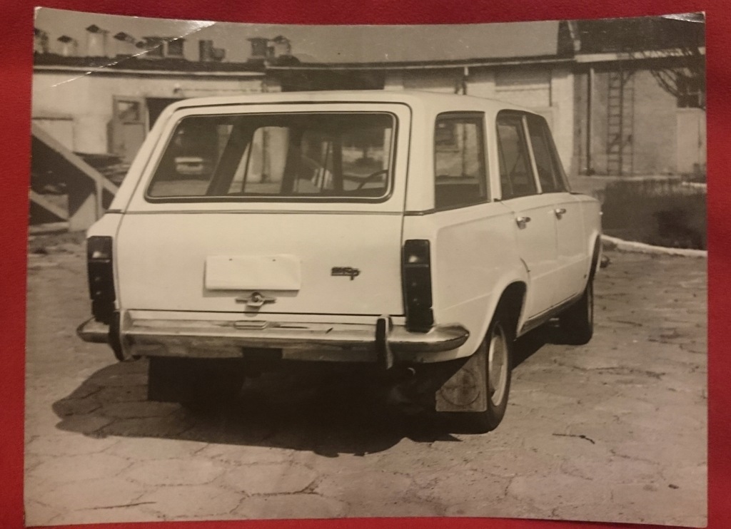 Fotografia PRL - FSO Fiat 125p KOMBI - POLMOZBYT - UNIKAT !