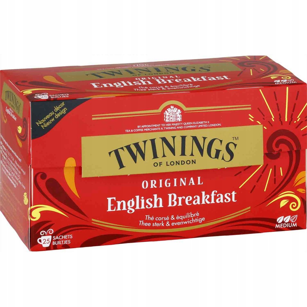 Twinings ORIGINAL English Breakfast x25 kopert
