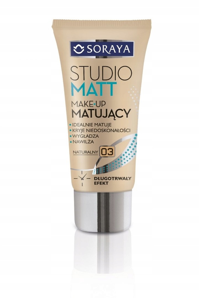Soraya Studio Matt Make-up matujący 03 naturalny 3
