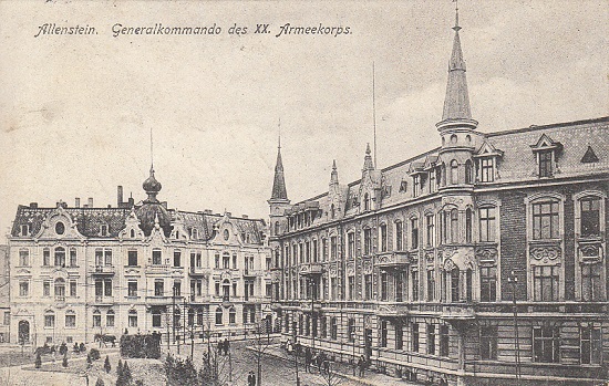 Allenstein- Olsztyn, Generallkommando