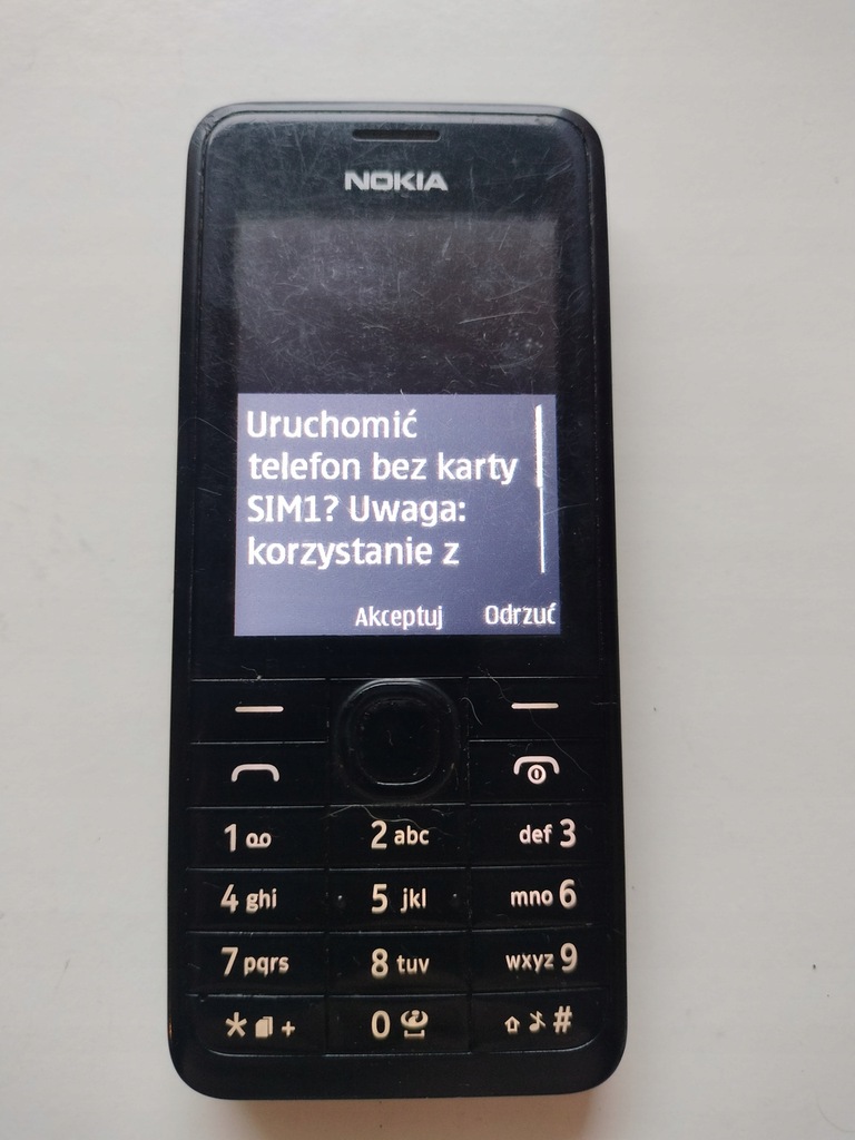 NOKIA Asha 301 RM-839 sprawna bez simlock okazja TANIO PL MENU