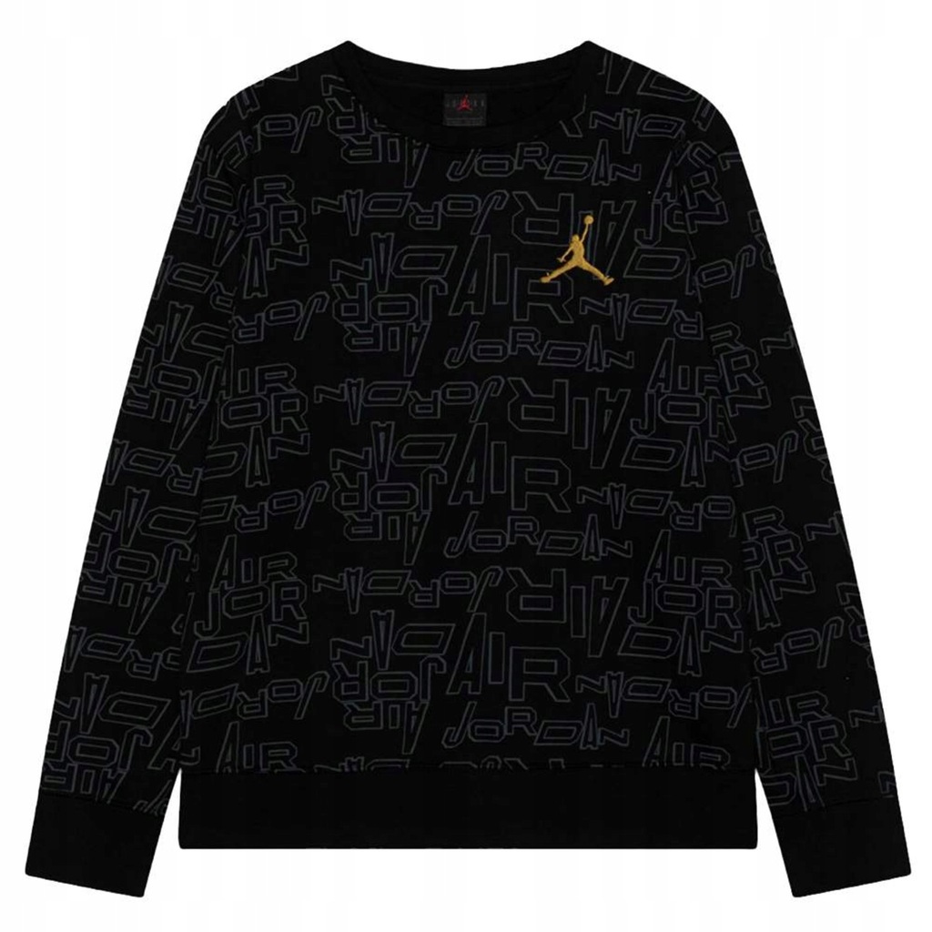 Nike sweterek dziecięcy czarny bawełna rozmiar 170