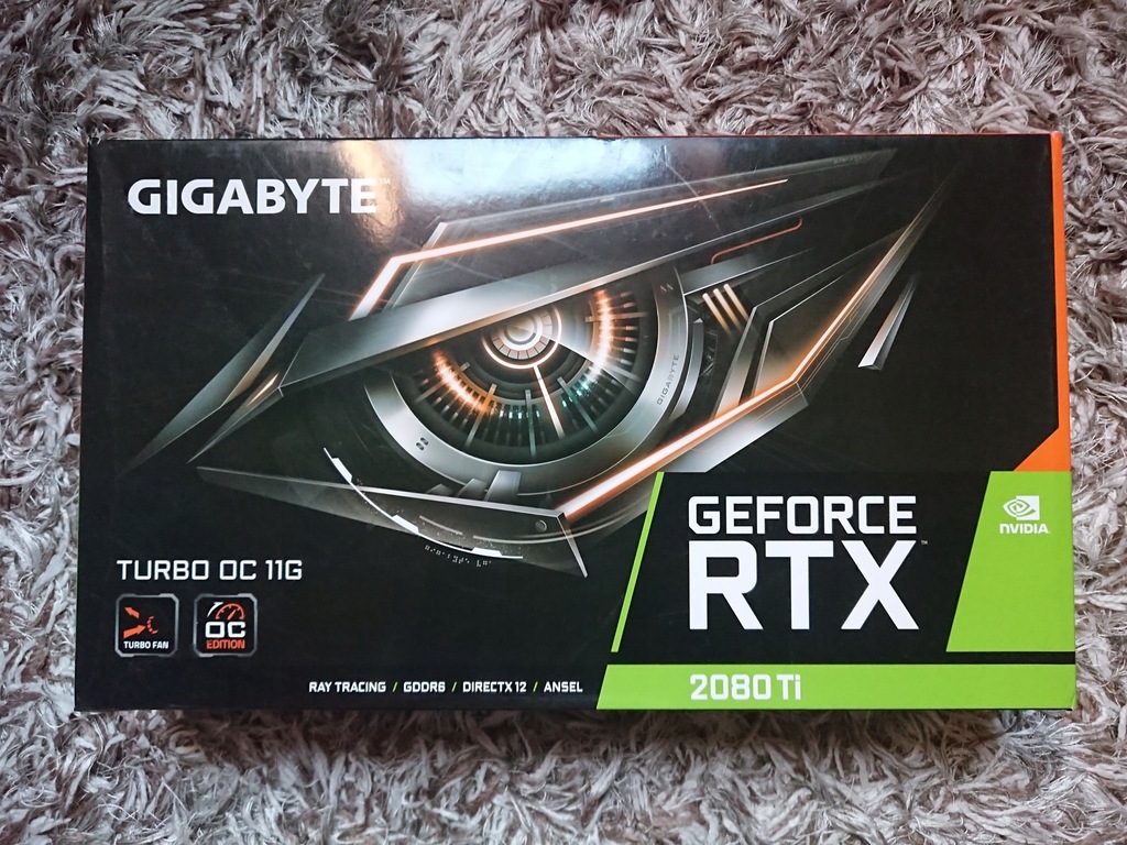 Gigabyte GeForce RTX 2080 Ti TURBO OC 11GB NOWA!