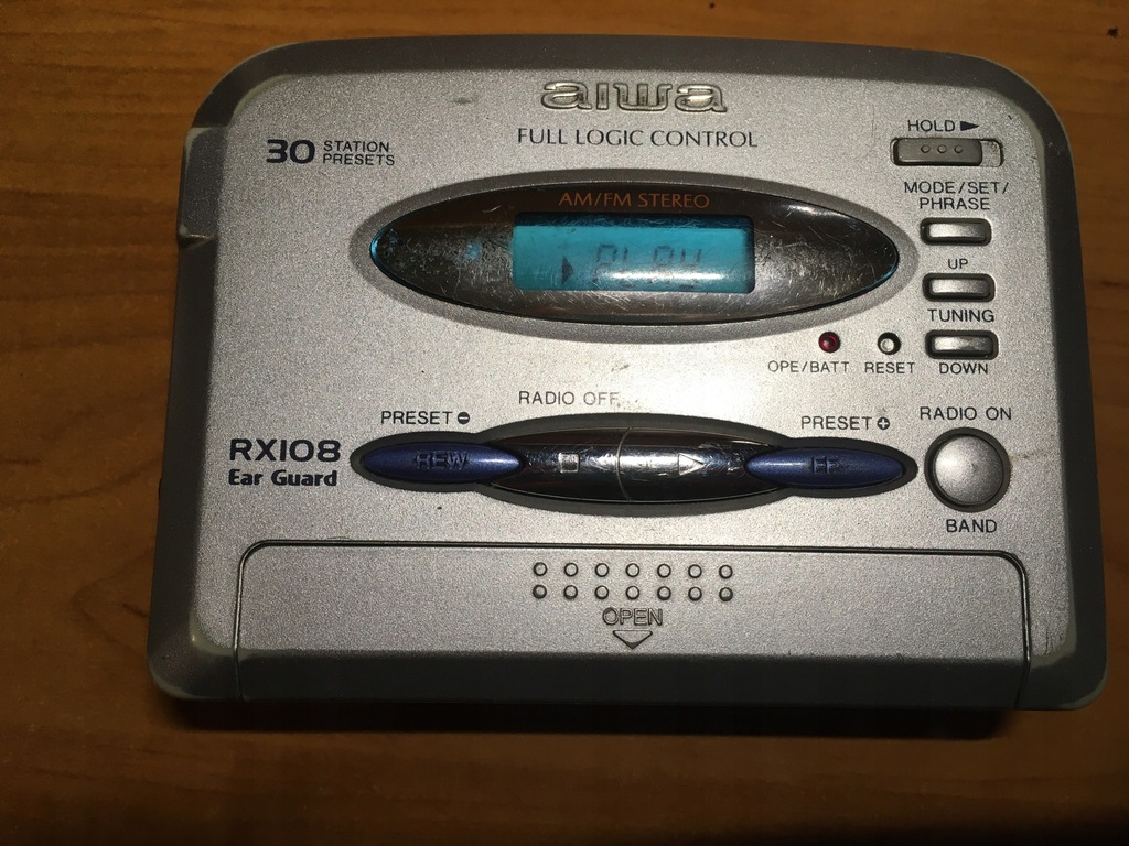 AIWA WALKMAN RX108 SREBRNY