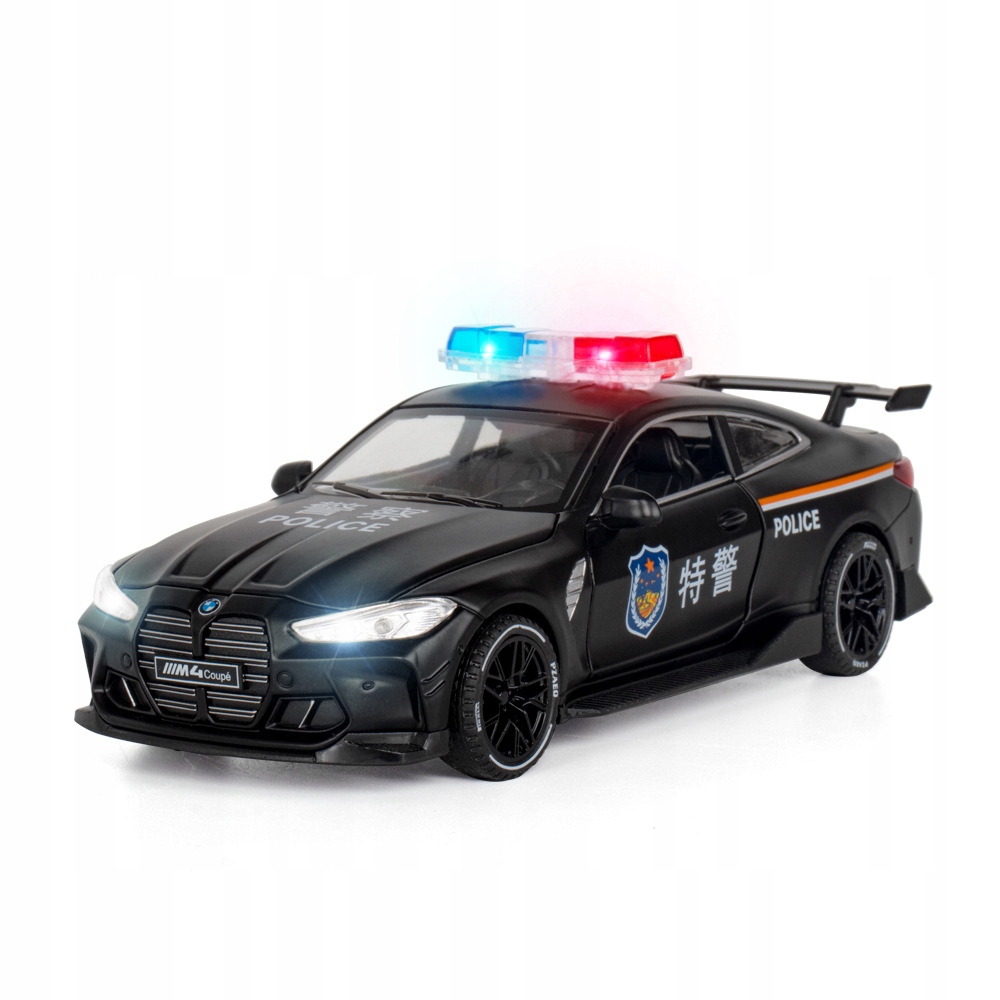 1:32 Palmer M4 samochód policyjny sound zabawka
