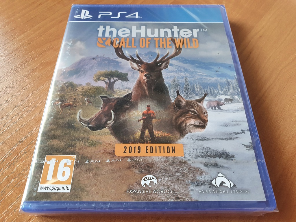 THE HUNTER CALL OF THE WILD 2019 EDITION PS4 FOLIA 9790714479 oficjalne archiwum Allegro