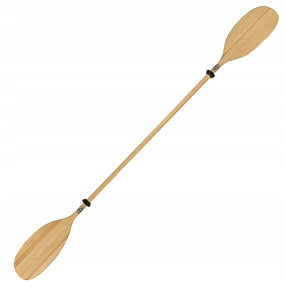WIOSŁO KAJAKOWE DREWNIANE TURYSTYCZNE PROSTE 225 cm JOHN PADDLE DO KAJAKA