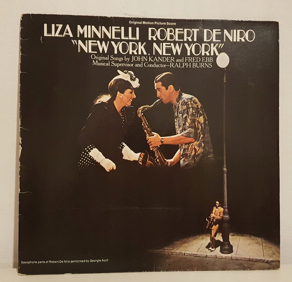 NEW YORK NEW YORK Liza Minnelli Robert De Niro Original Motion Picture Scor