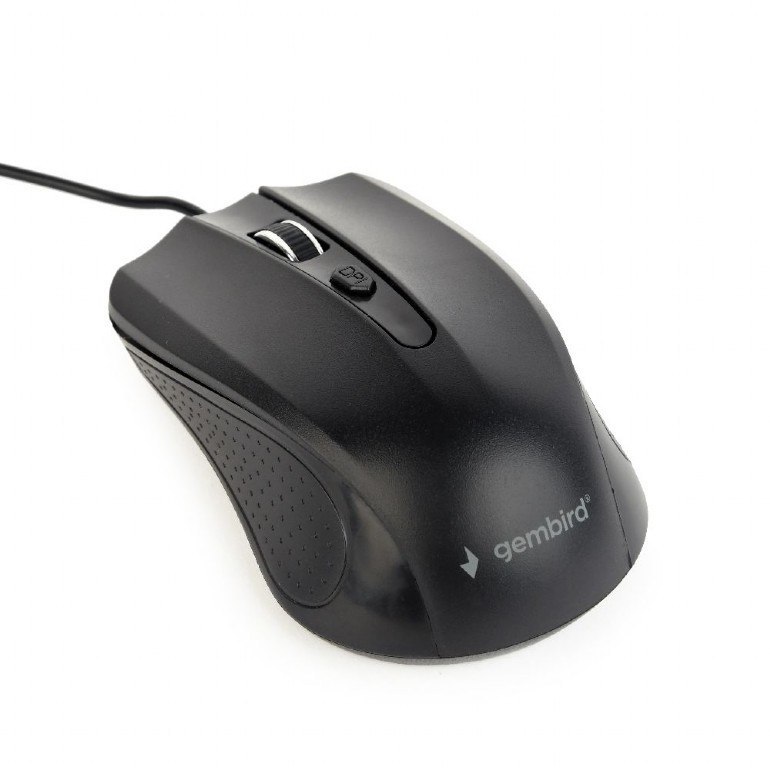 Gembird Gembird MUS-4B-01 Optical Mouse, Black, US